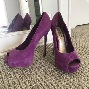 Purple Steve Madden Heels